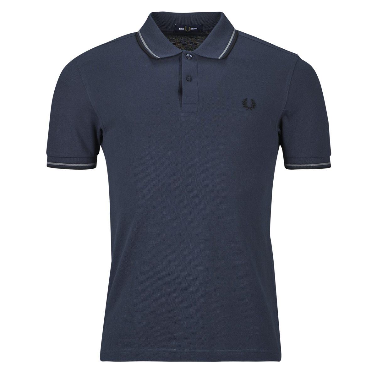 Fred Perry - TWIN TIPPED FRED PERRY SHIRT - Grey