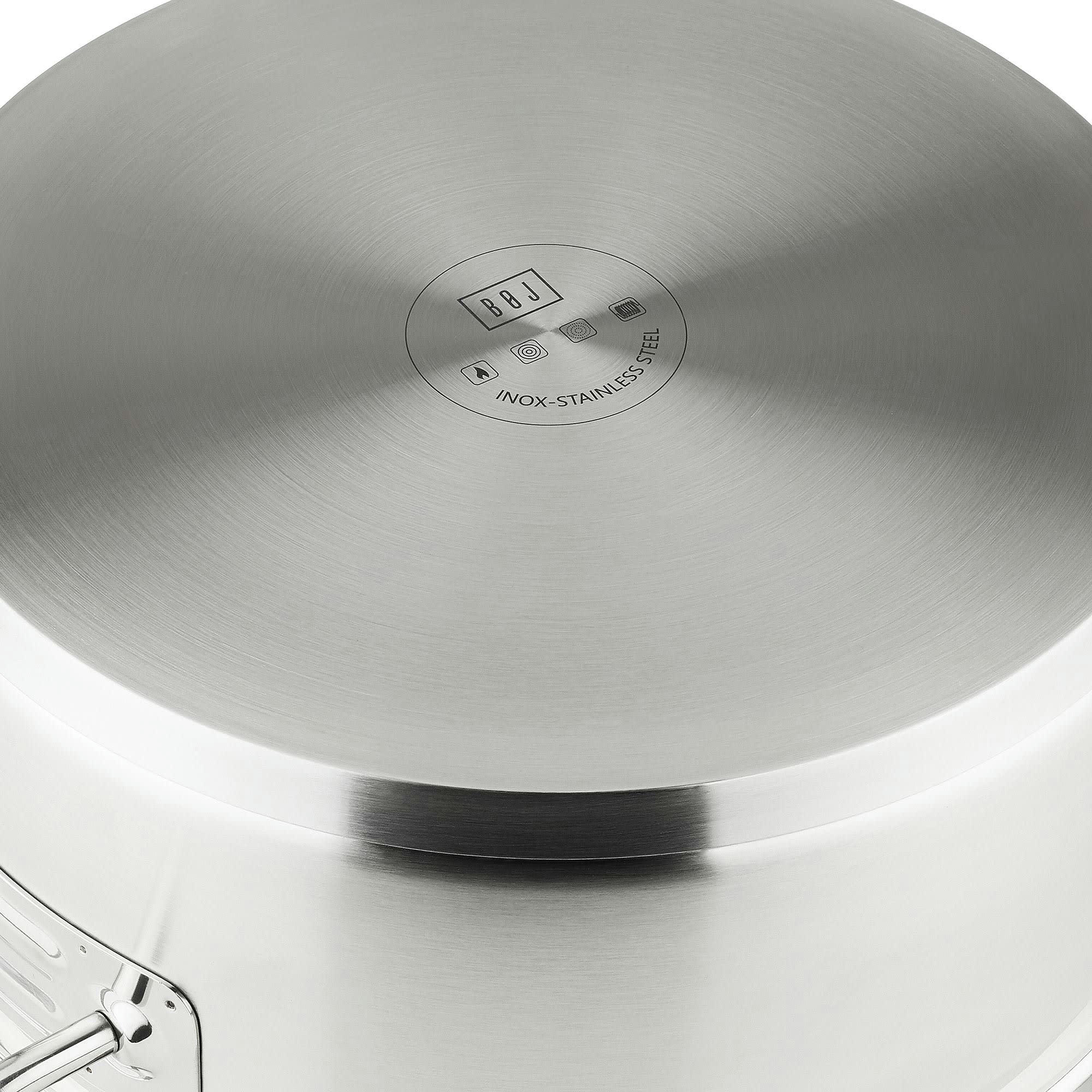 PREMIUM - Sauteuse en acier inoxydable D24cm