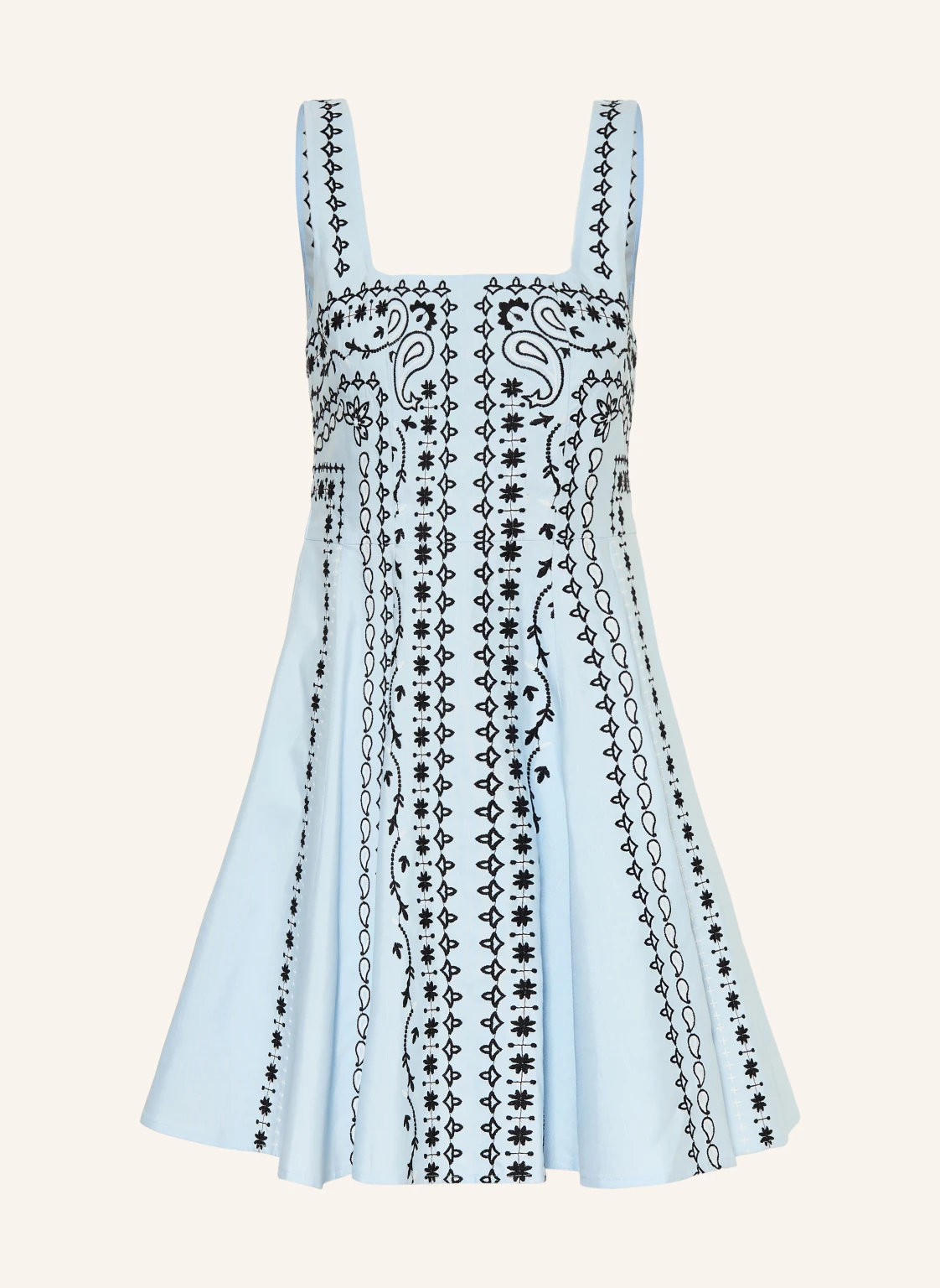 maje Kleid mit Leinen