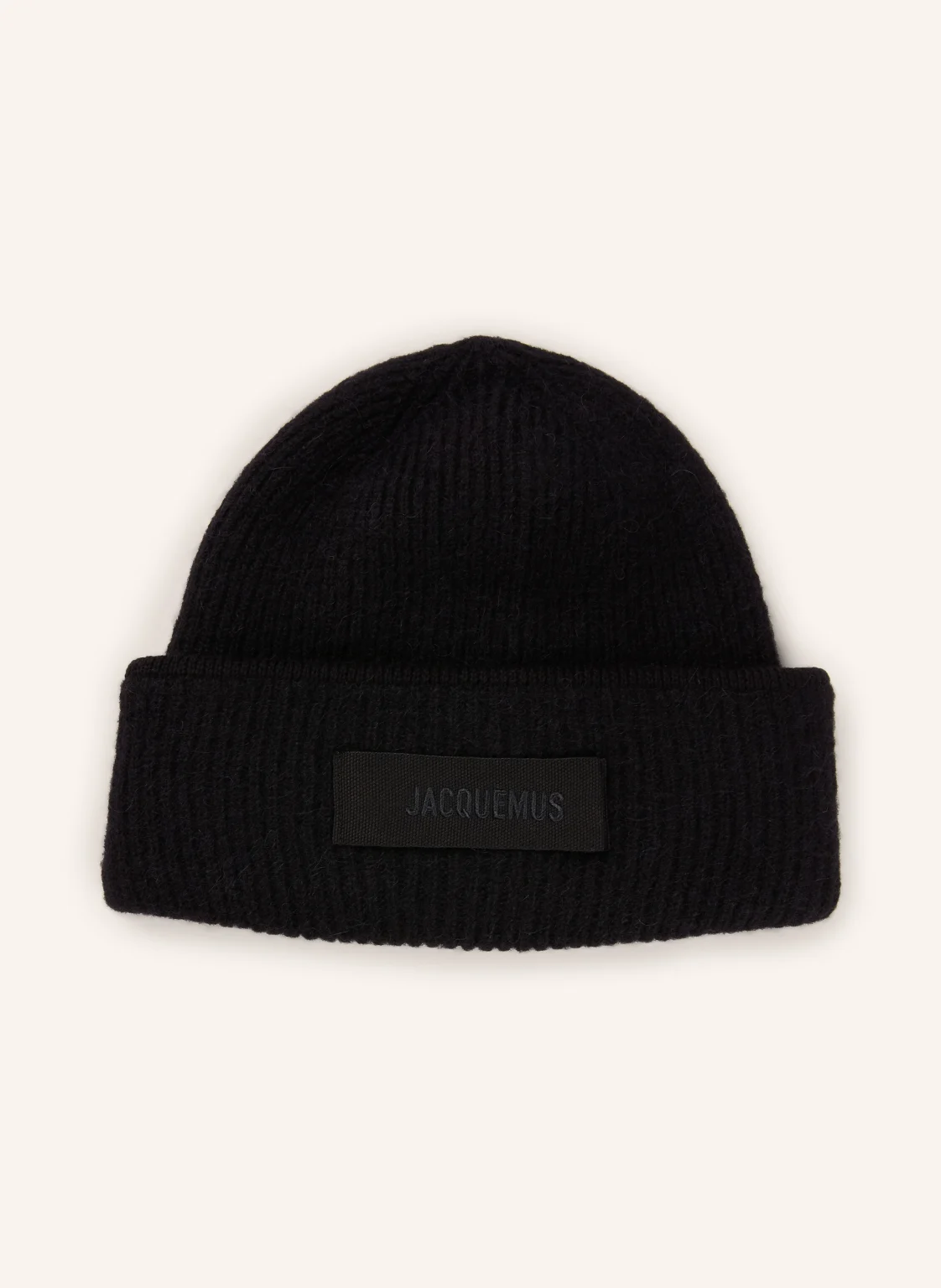 JACQUEMUS Mütze LE BONNET GROS GRAIN mit Alpaka