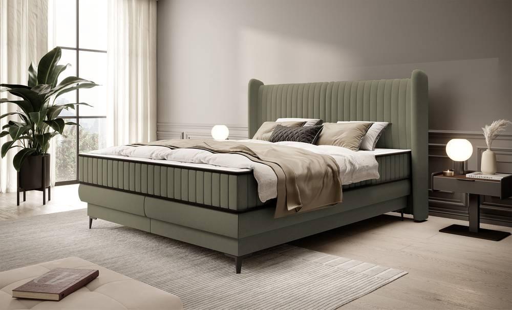 Boxspring Daccar velvet met opbergruimte 180 x 200 cm