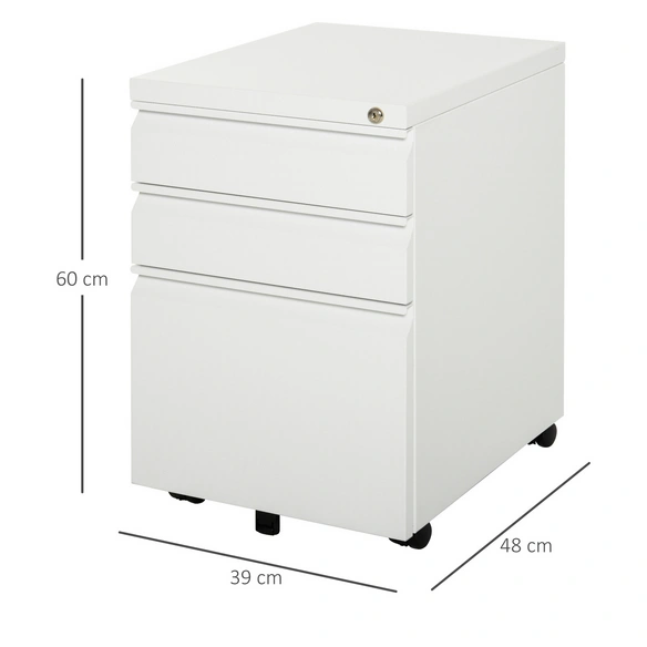 Aktenschrank, BxH: 48 x 60 cm, Stahl