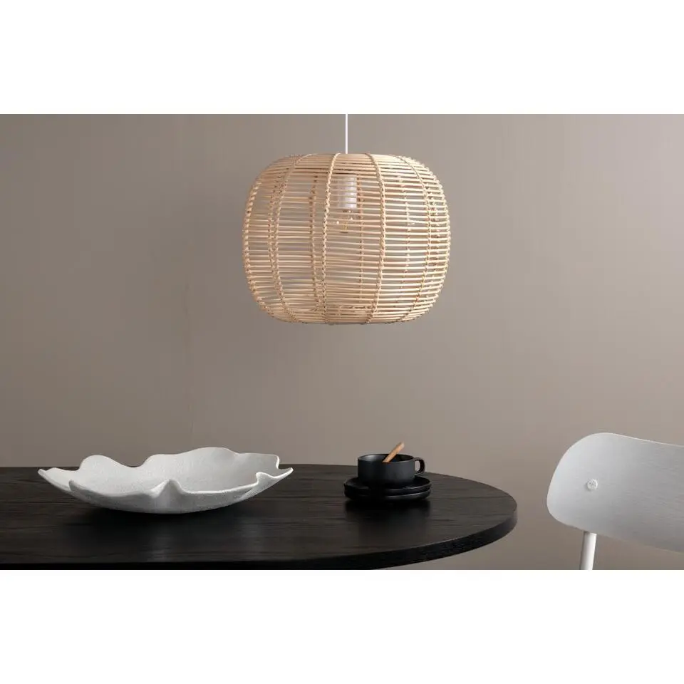 Svea - Tavi ronde hanglamp - ?40 cm - rotan