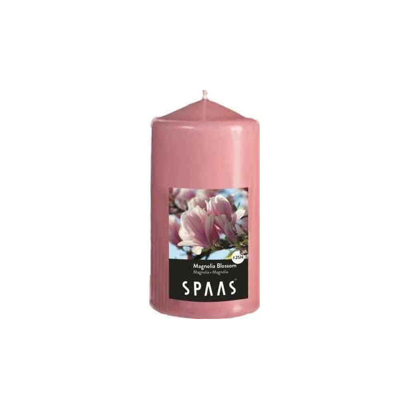 Bougie Cylindre parfumée magnolia 10 cm