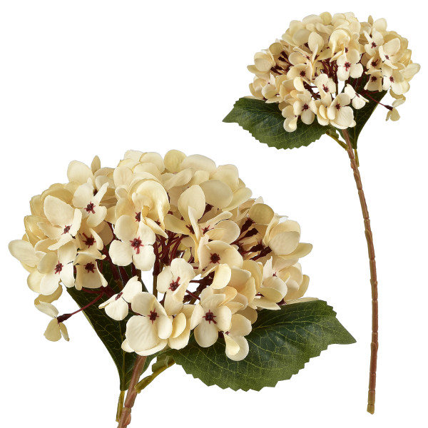 VIRIDIS Kwiat sztuczny Hortensja 47cm