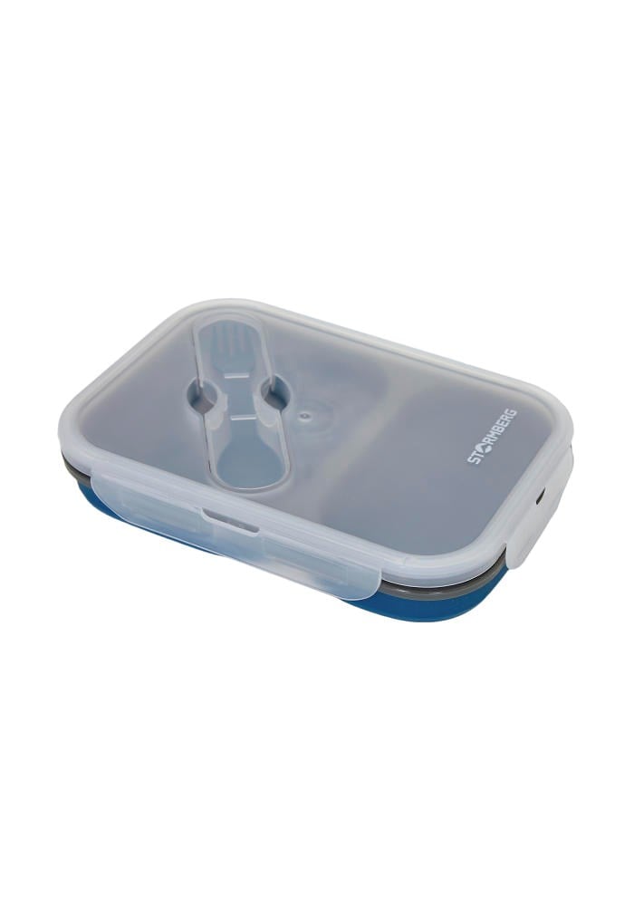 Vang sammenleggbar matboks m spork, 3 deler