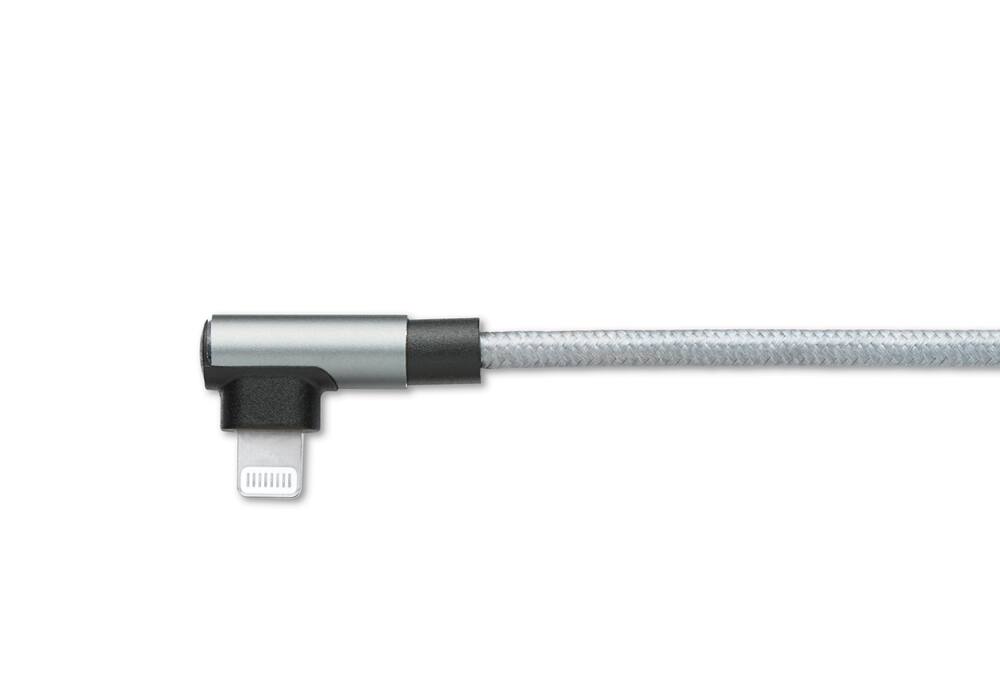 Bluehive Right-Angled USB-A to Lightning Cable, 3-ft