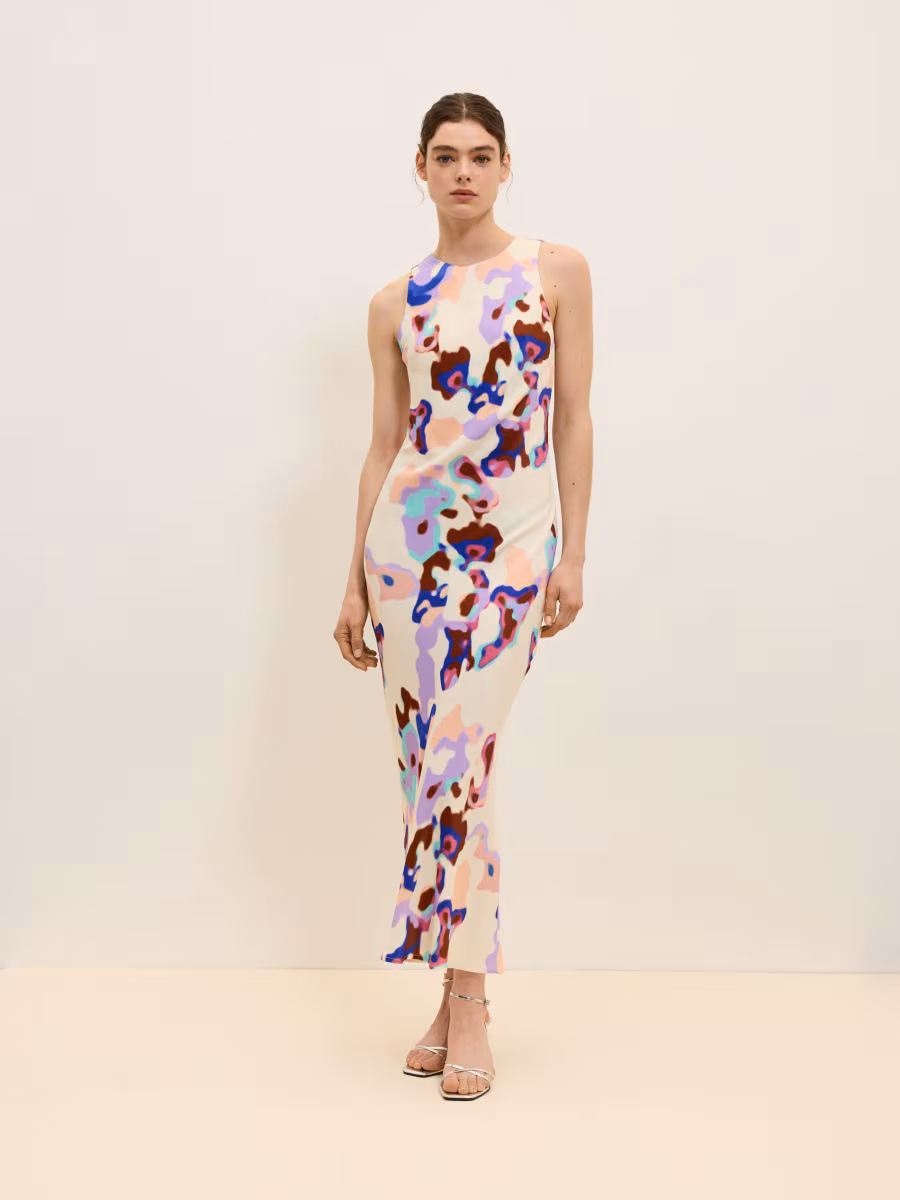 Printed Maxi Dress