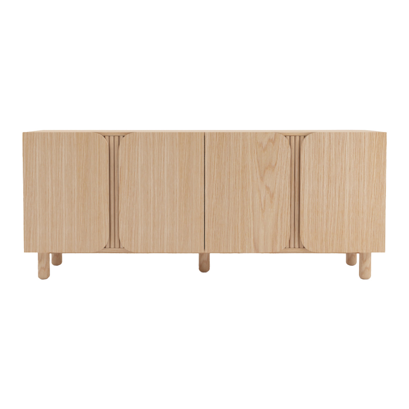 by fonQ Ole Dressoir 4-deurs - Licht Eiken