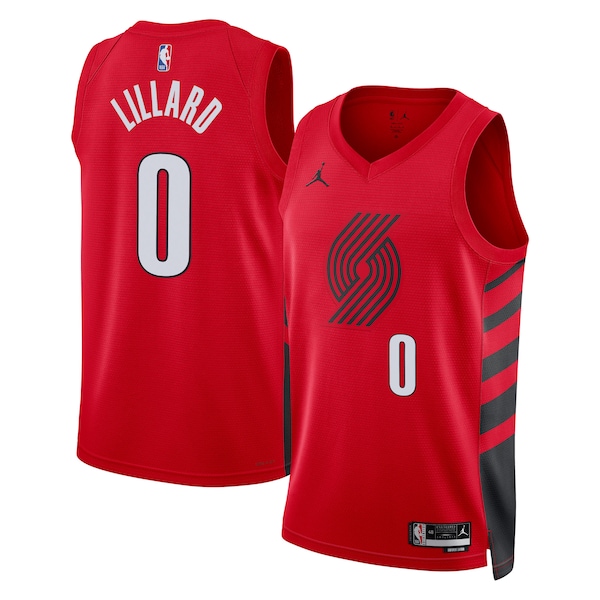 Damian Lillard Portland Trail Blazers Jordan Brand Unisex Swingman Jersey - Red - Statement Edition