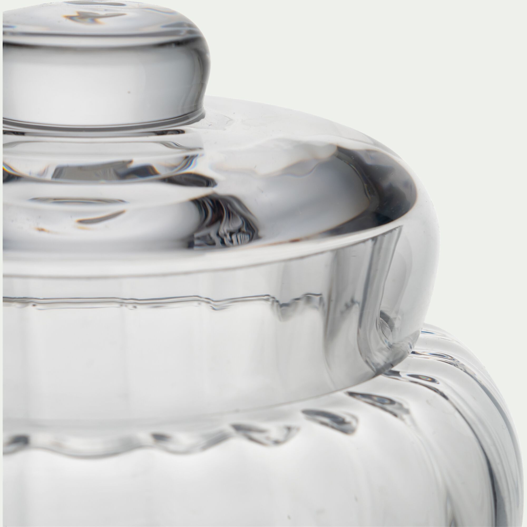 CELOSIE - Sucrier avec couvercle en verre - transparent