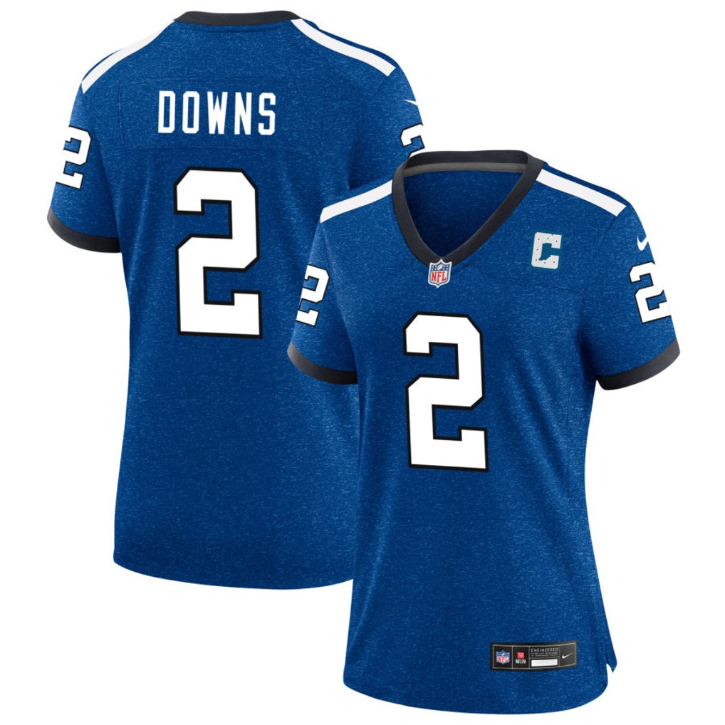 Josh Downs Indianapolis Colts Nike Women's Team Game Jersey -  Indiana Nights