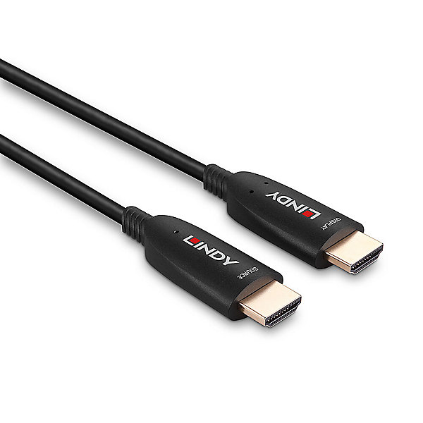Câble HDMI 2.1 fibre hybride 40 mètres LINDY