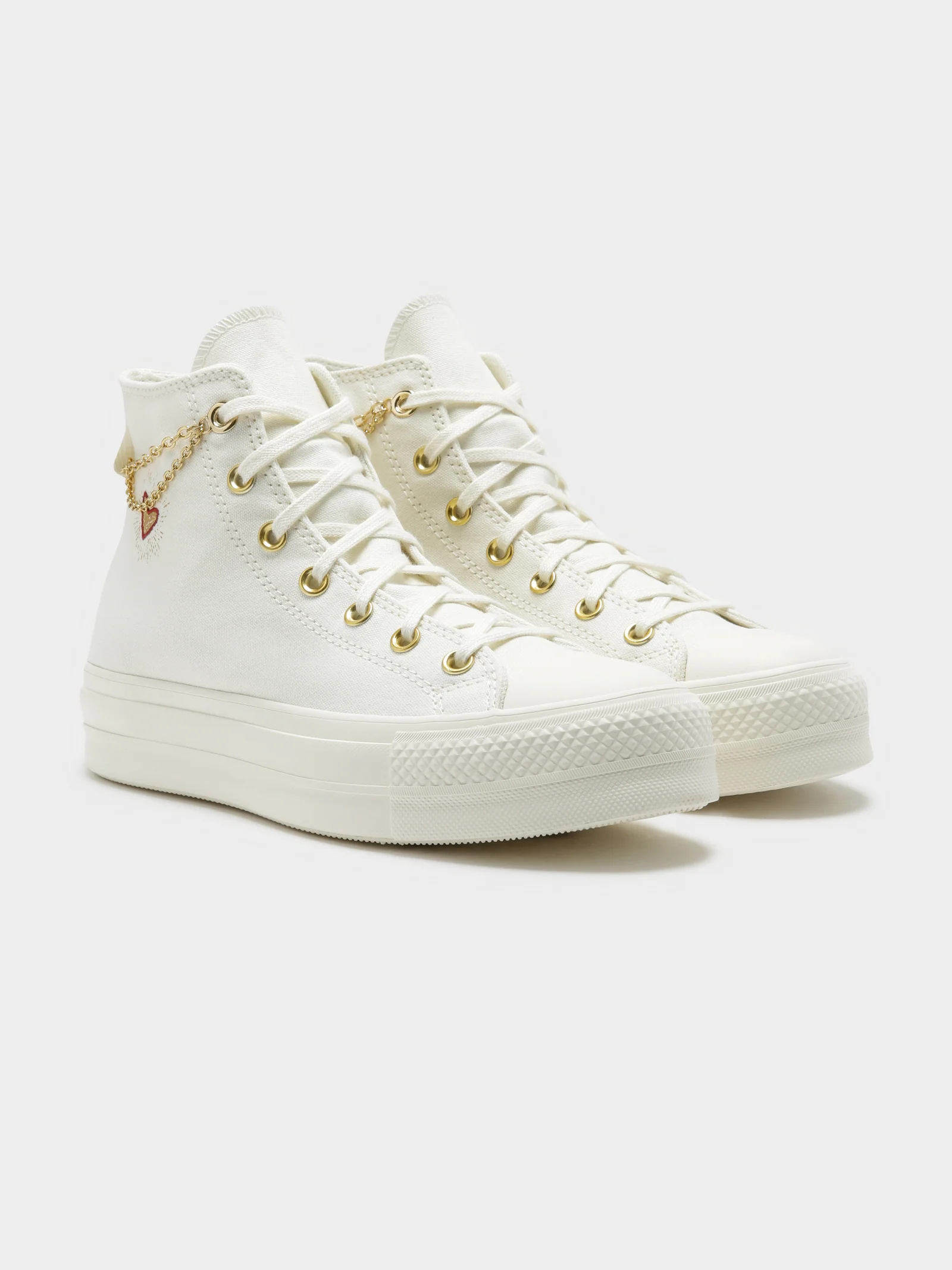Womens Valentines Day Chuck Taylor All Star Lift High-Top Platform Sneakers