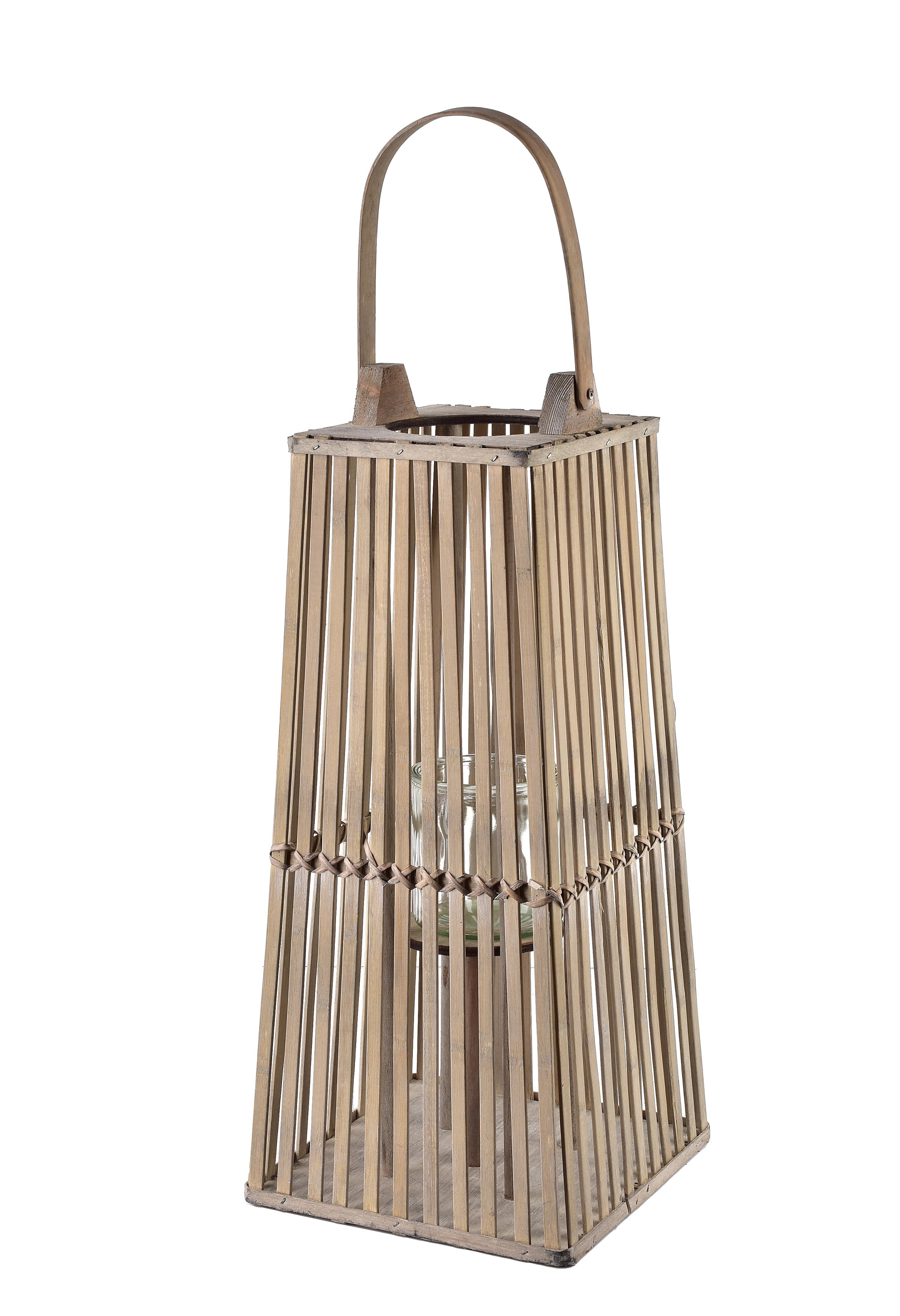 Lampion LUCIE GREY 23xh48cm