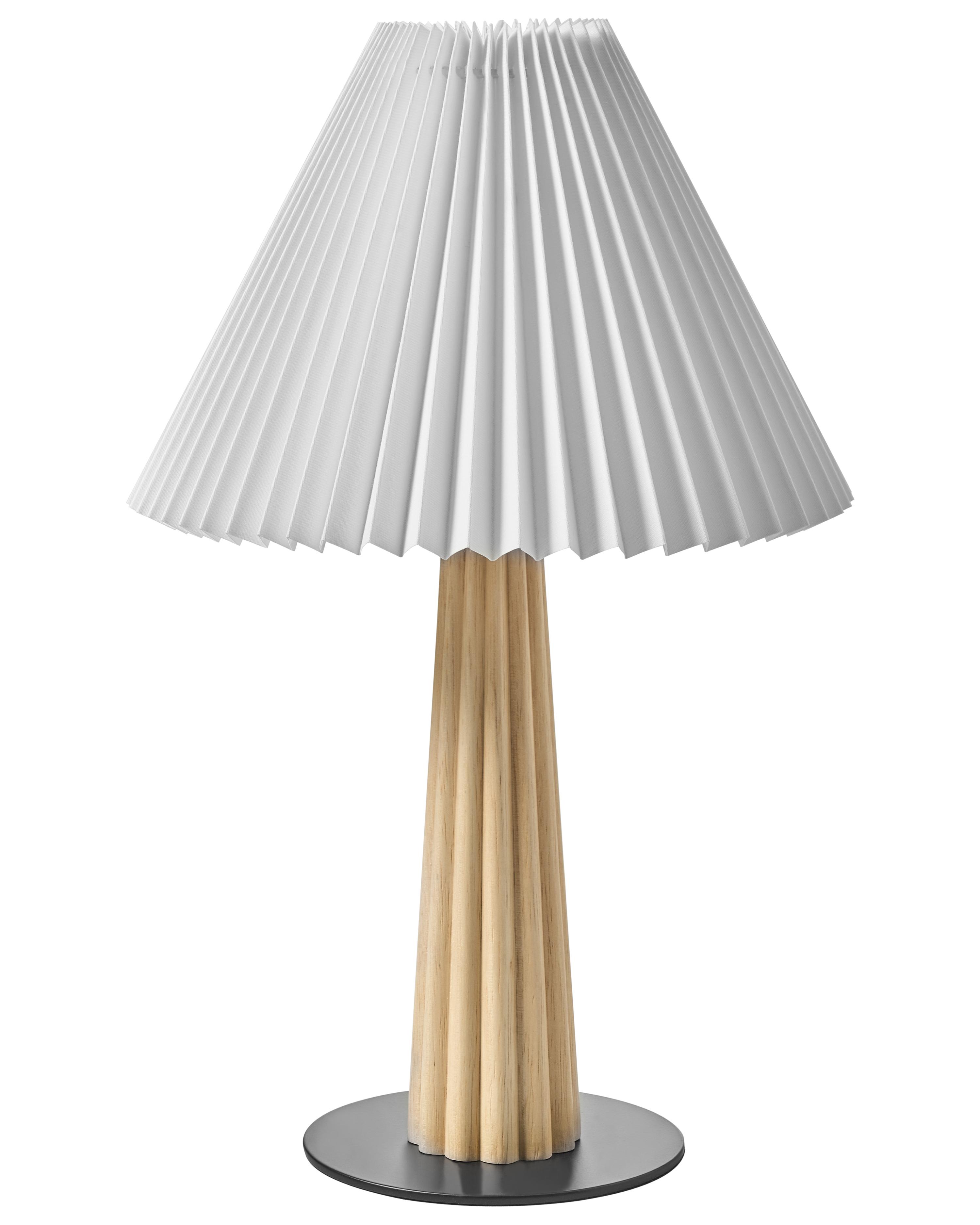 Floor Lamp ALIGIDE Wood Natural