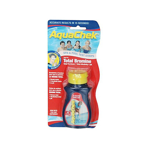 Boîte de 50 bandelettes de test Aquachek rouge 4-en-1