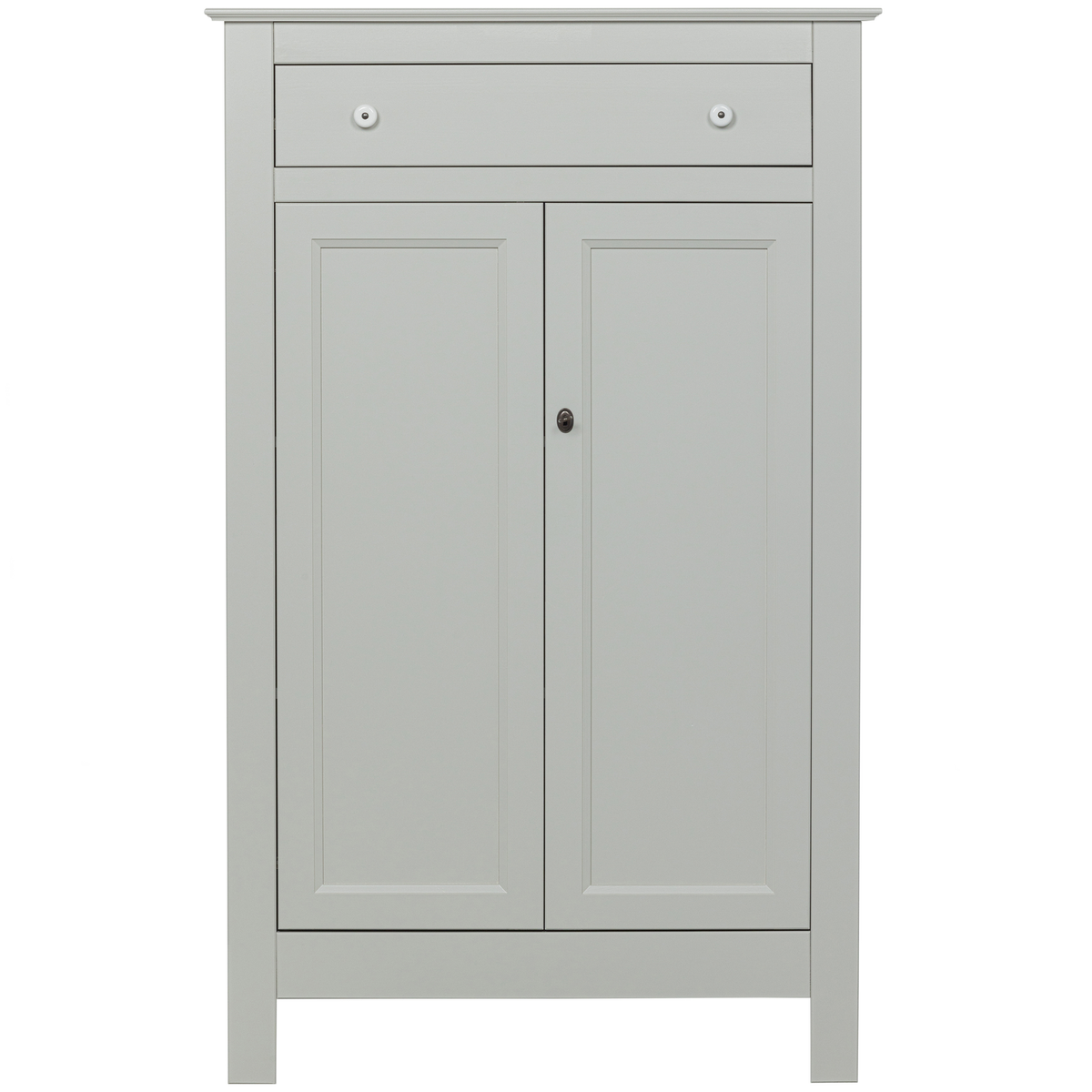 WOOOD meidenkast Eva - Grenen - Mist - 150x93x40