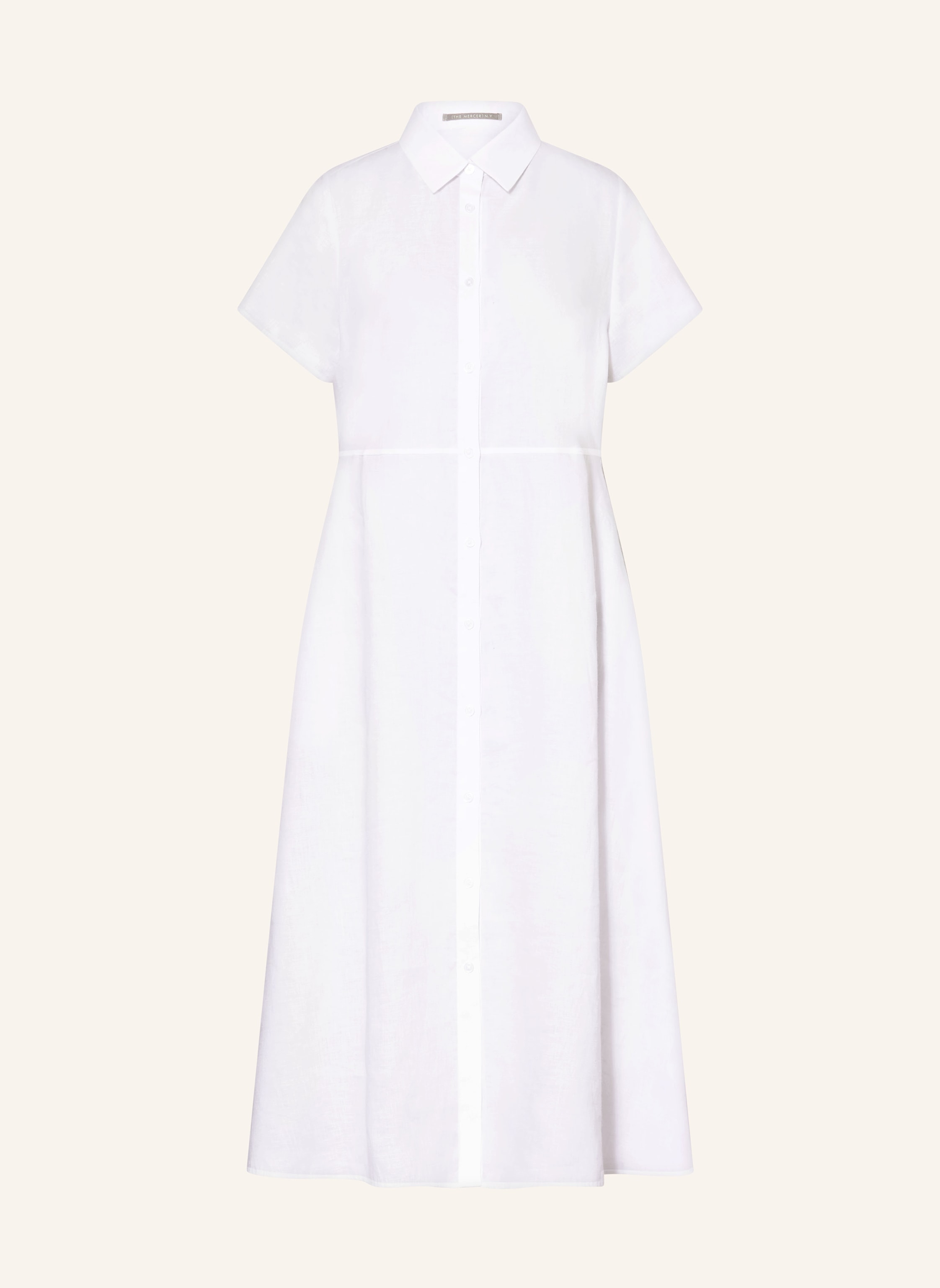 (THE MERCER) N.Y. Hemdblusenkleid aus Leinen