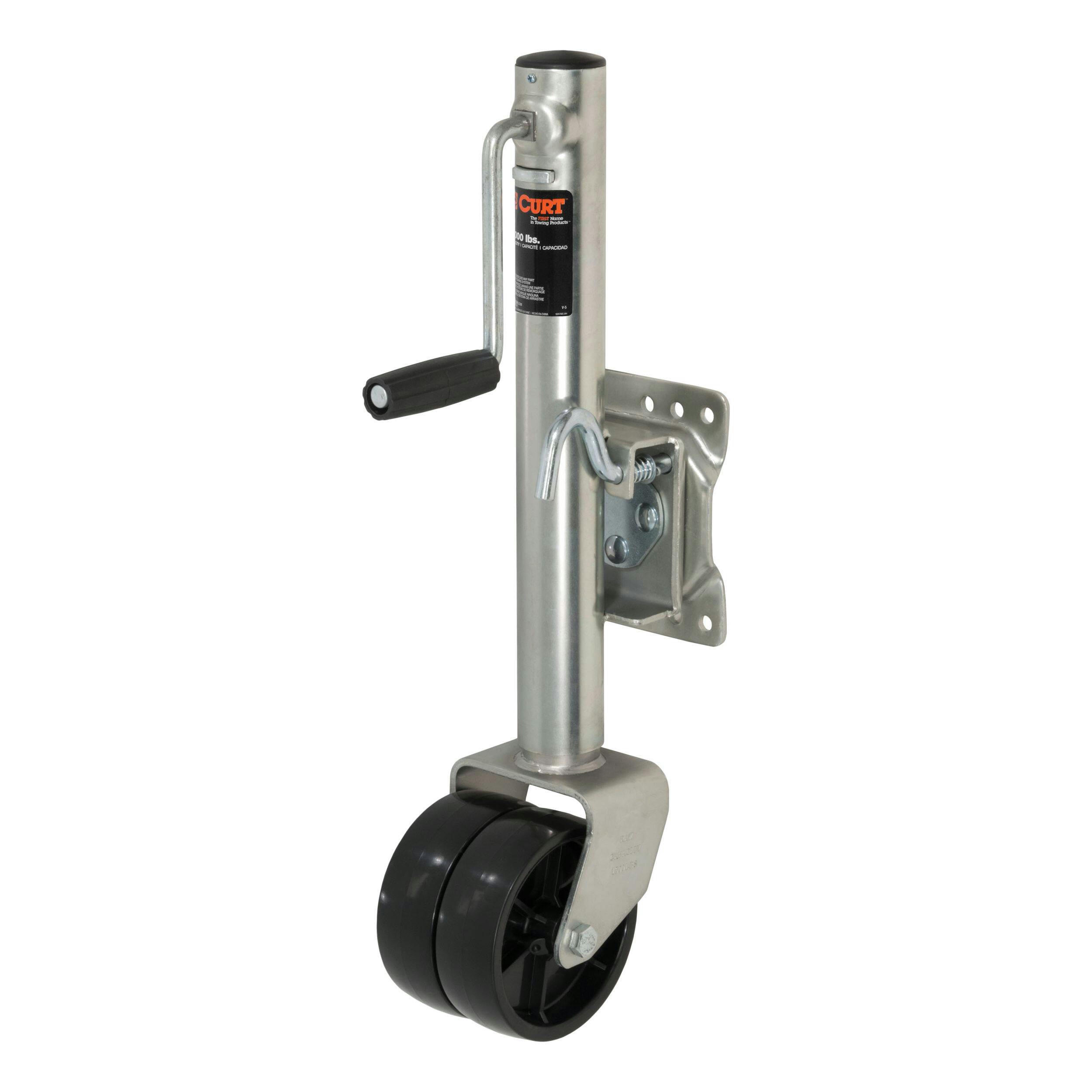 CURT Marine Jack with Dual 6-in Wheels