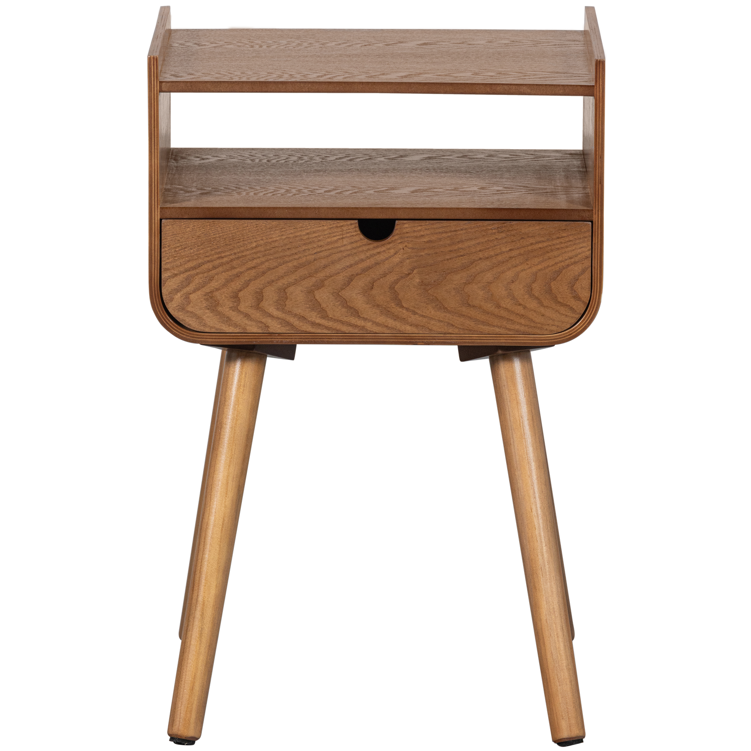 WOOOD nachtkastje/bijzettafel Nils - Hout - Naturel - 54x36x30