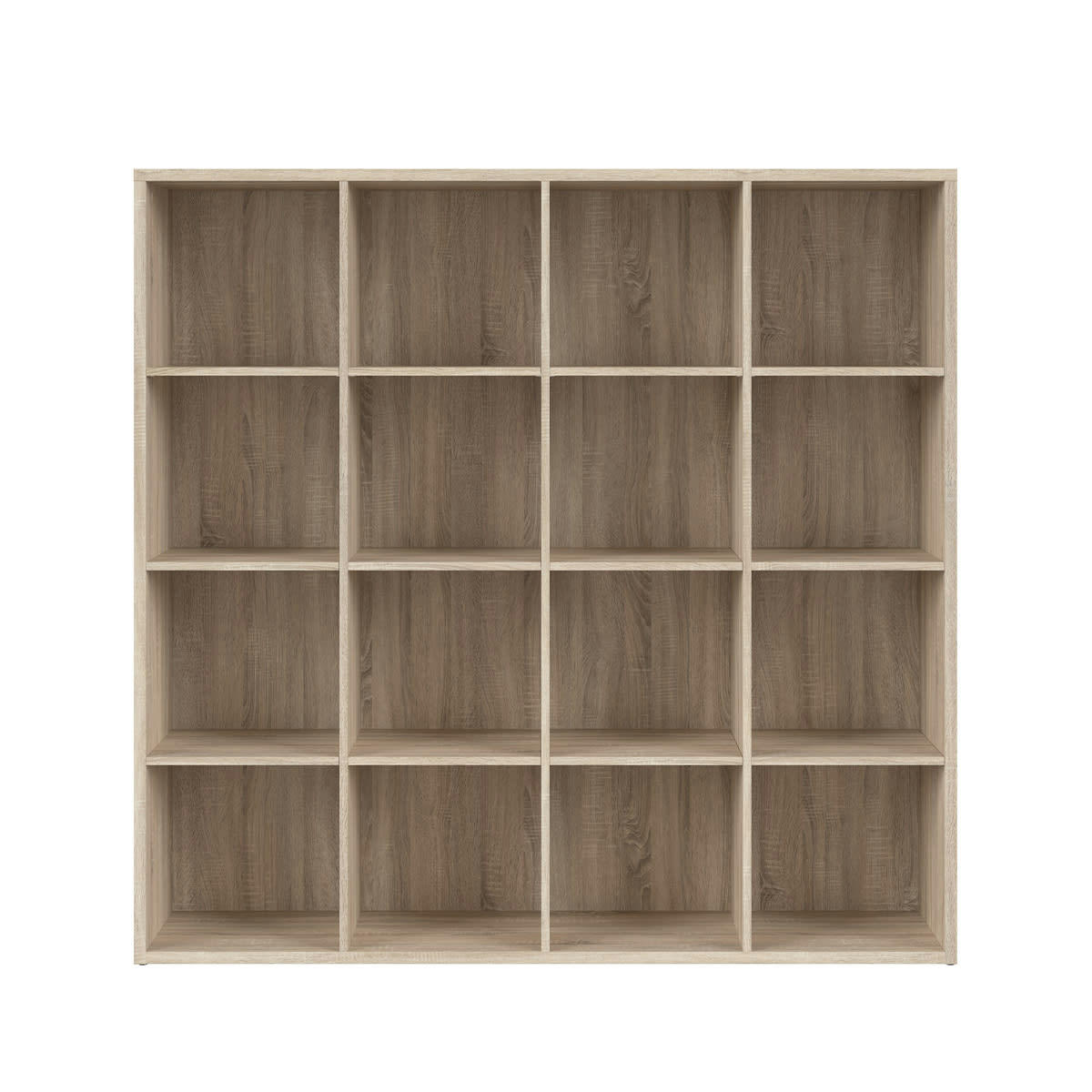 - Bibliothèque 16 cases stratifiés naturel