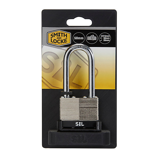 Cadenas Acier laminé Smith &Locke QC0150L 50 x 37,5 mm