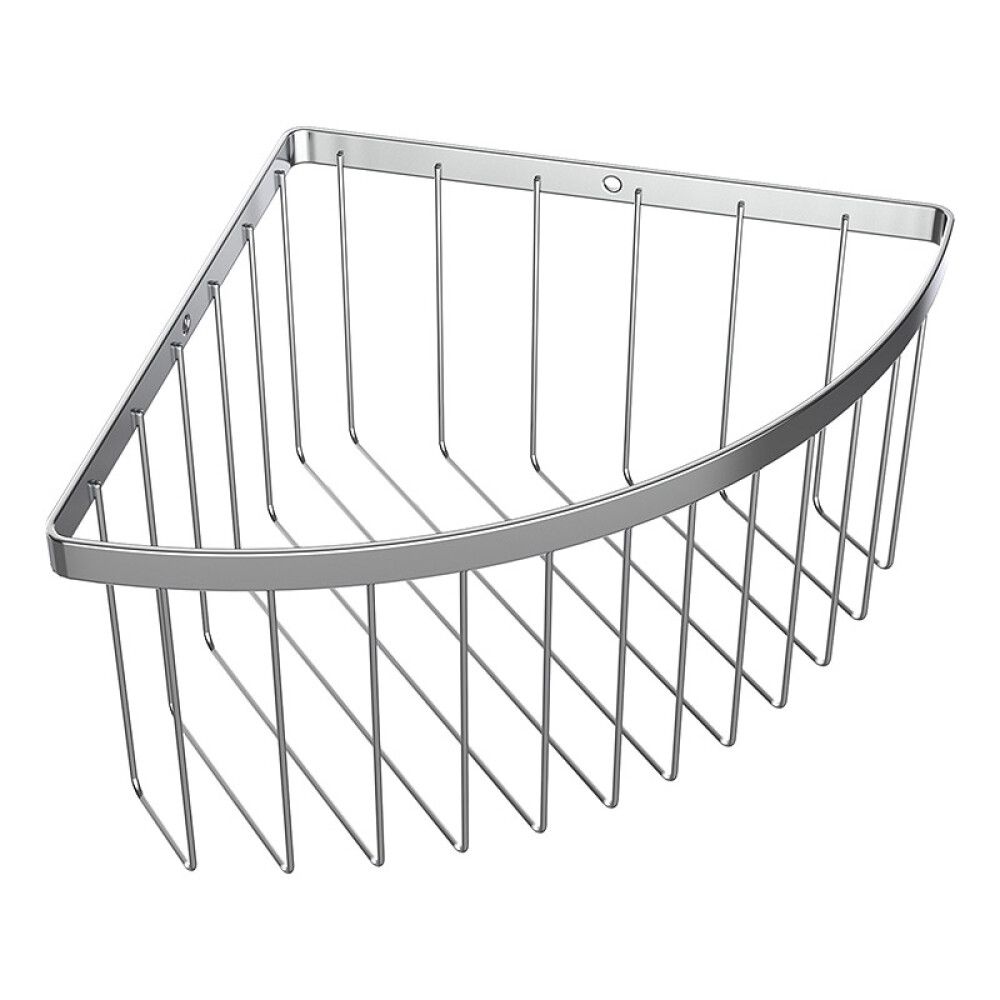 DUSJKURV CAMARGUE HJØRNE 20X11,5X20CM KROM