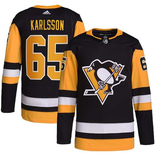 Erik Karlsson Pittsburgh Penguins adidas Home Primegreen Authentic Pro Player Jersey - Black