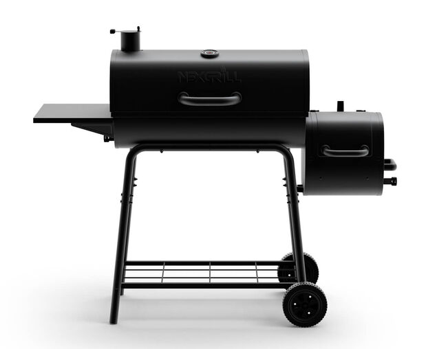Nexgrill Barrel Grill and Offset Smoker