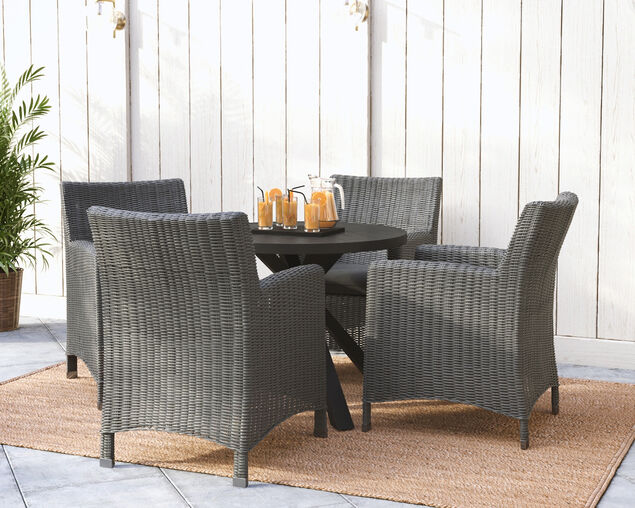 Avalon Tub & Jette 5-Piece Round Dining Setting