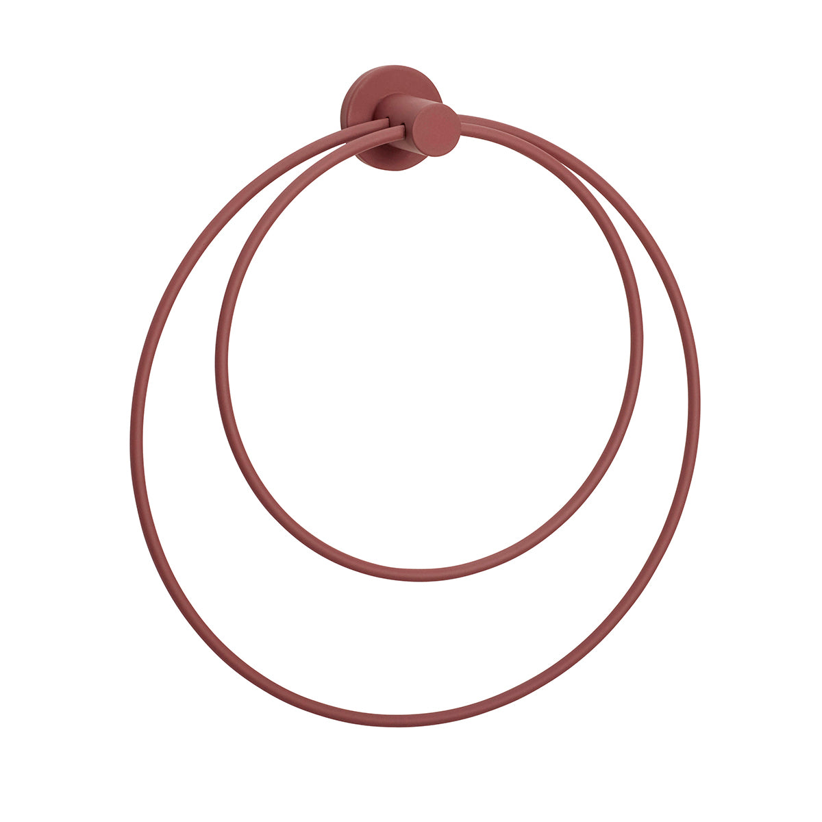 Hübsch handdoekhouder Loop - ijzer - 26x23cm