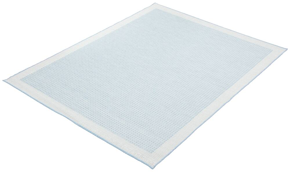 ECARPET Veranda Classic Indoor/Outdoor Area Rug, Light Blue, Assorted Sizes