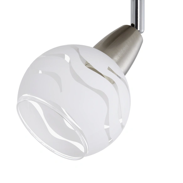 Spotbalken »VIOLA«, Länge: 70 cm, Höhe: 13 cm, chromfarben