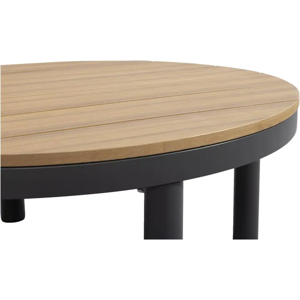 Tuintafel Soulac - antraciet - 31,5x75x75 cm