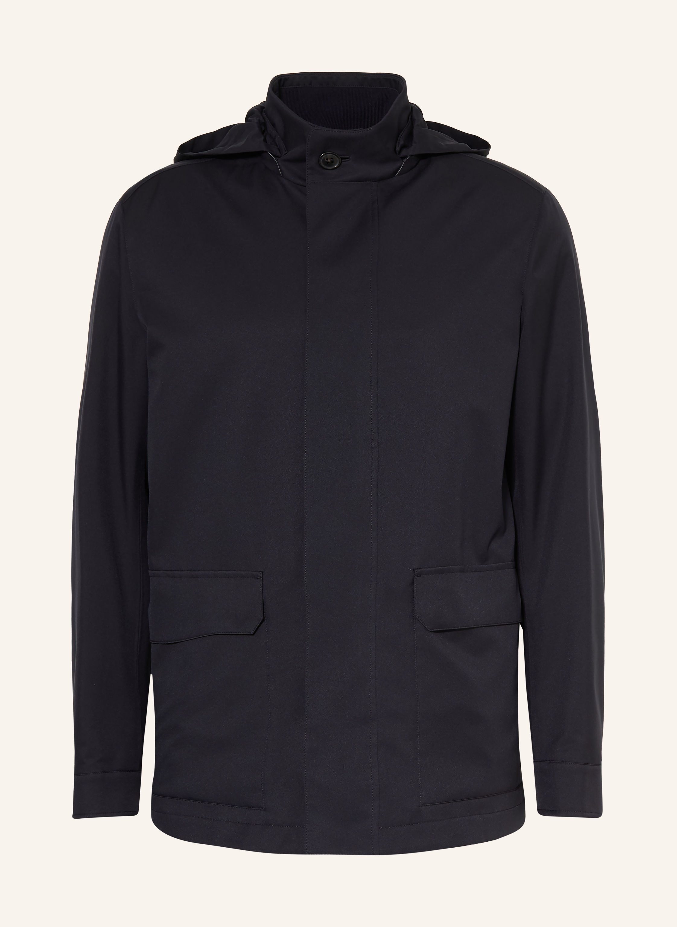 ZEGNA Parka mit abnehmbarer Kapuze