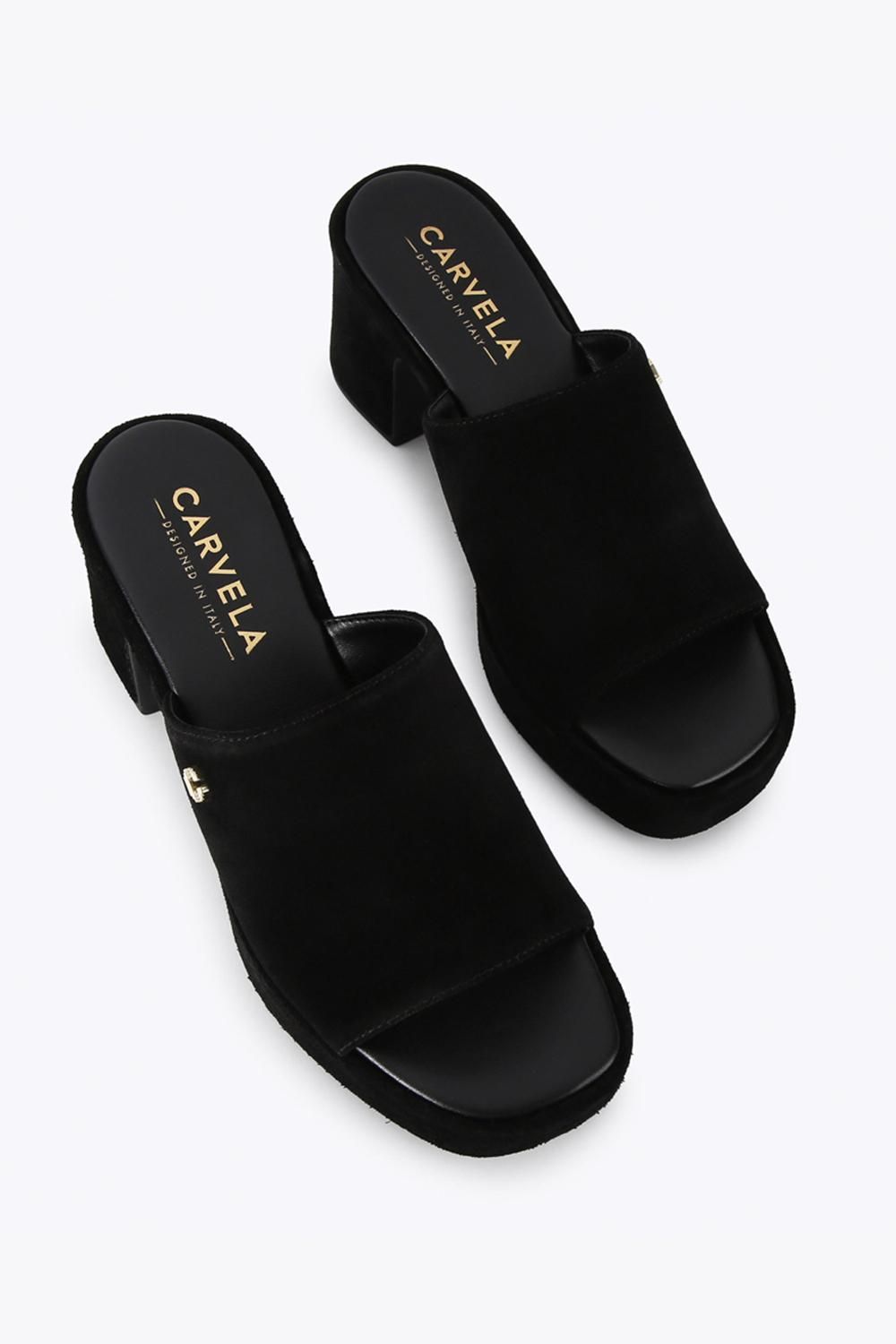 Carvela Letizia Mule' Suede Heels
