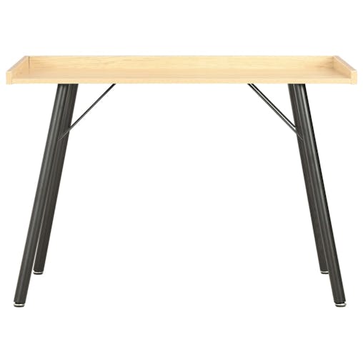 NNEVL Desk Oak 90x50x79 cm