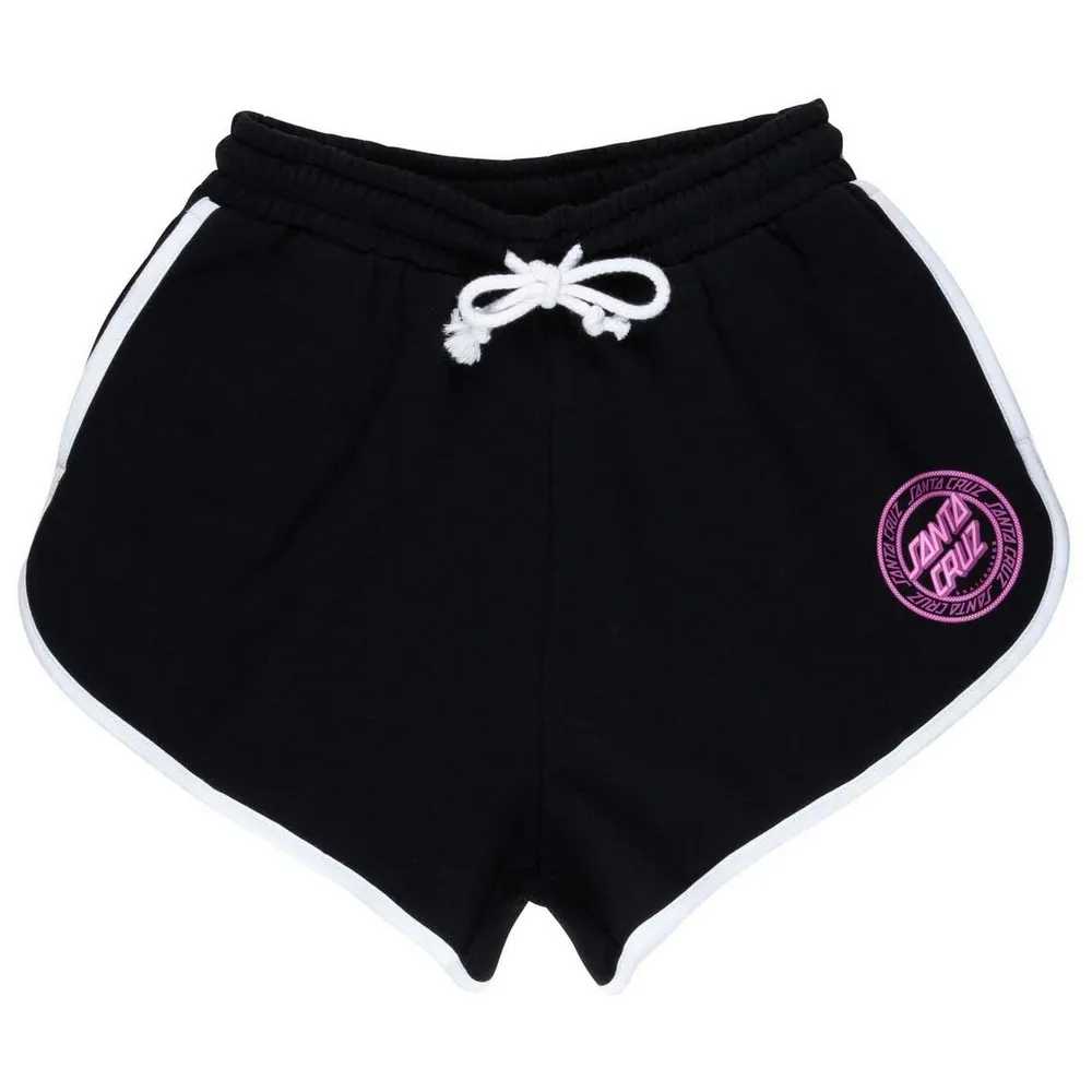 Santa Cruz Check outline ringed dot shorts