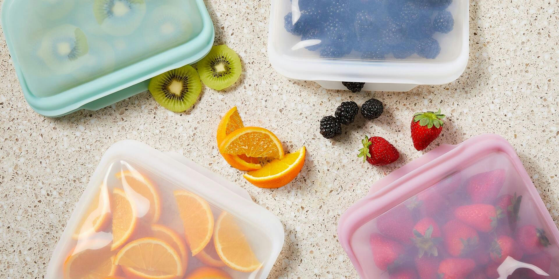 Vida By PADERNO Reusable Food Grade Silicone Snack Bag
