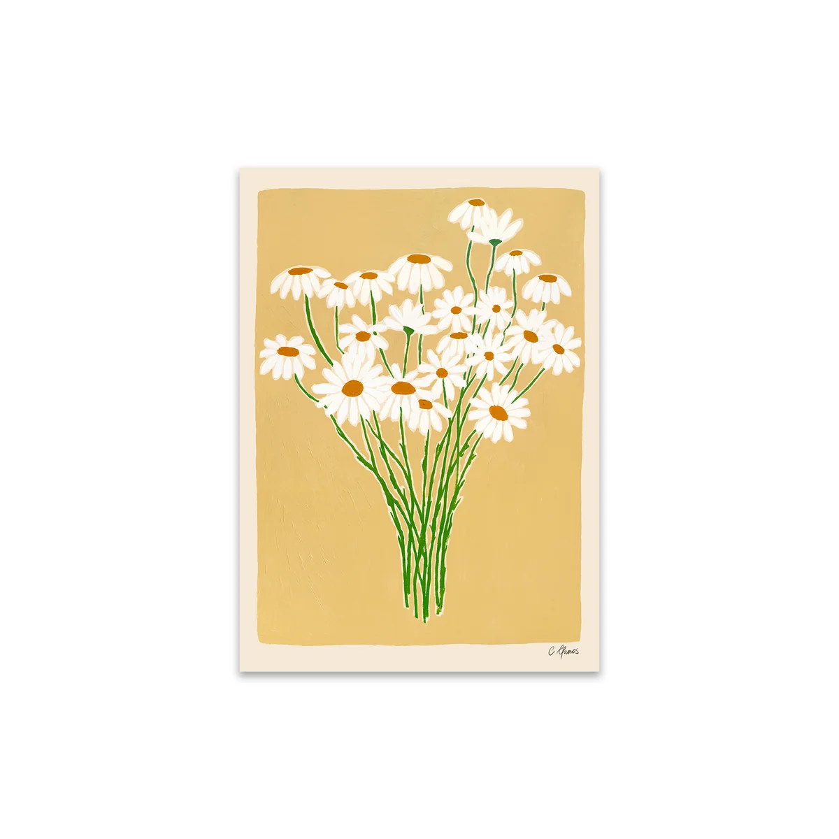 The Poster Club - Daisies von Carla Llanos