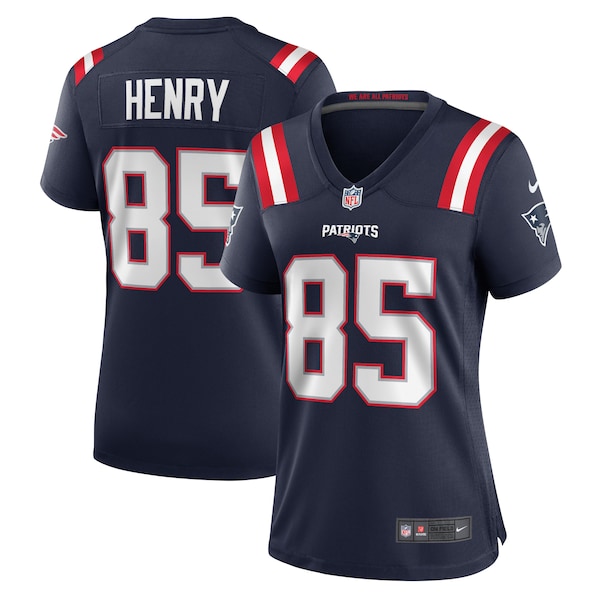 Hunter Henry New England Patriots Nike Women's Game Jersey - Navy/Red