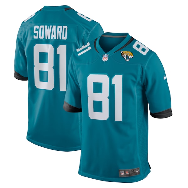 R. Jay Soward Jacksonville Jaguars Nike Retired Player Team Game Jersey -  Teal
