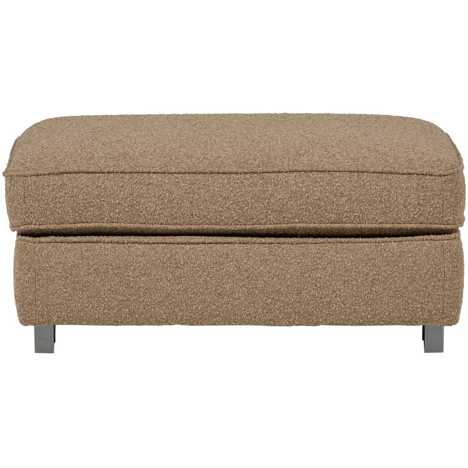 vtwonen hocker Lazy - Bouclé - Bruin