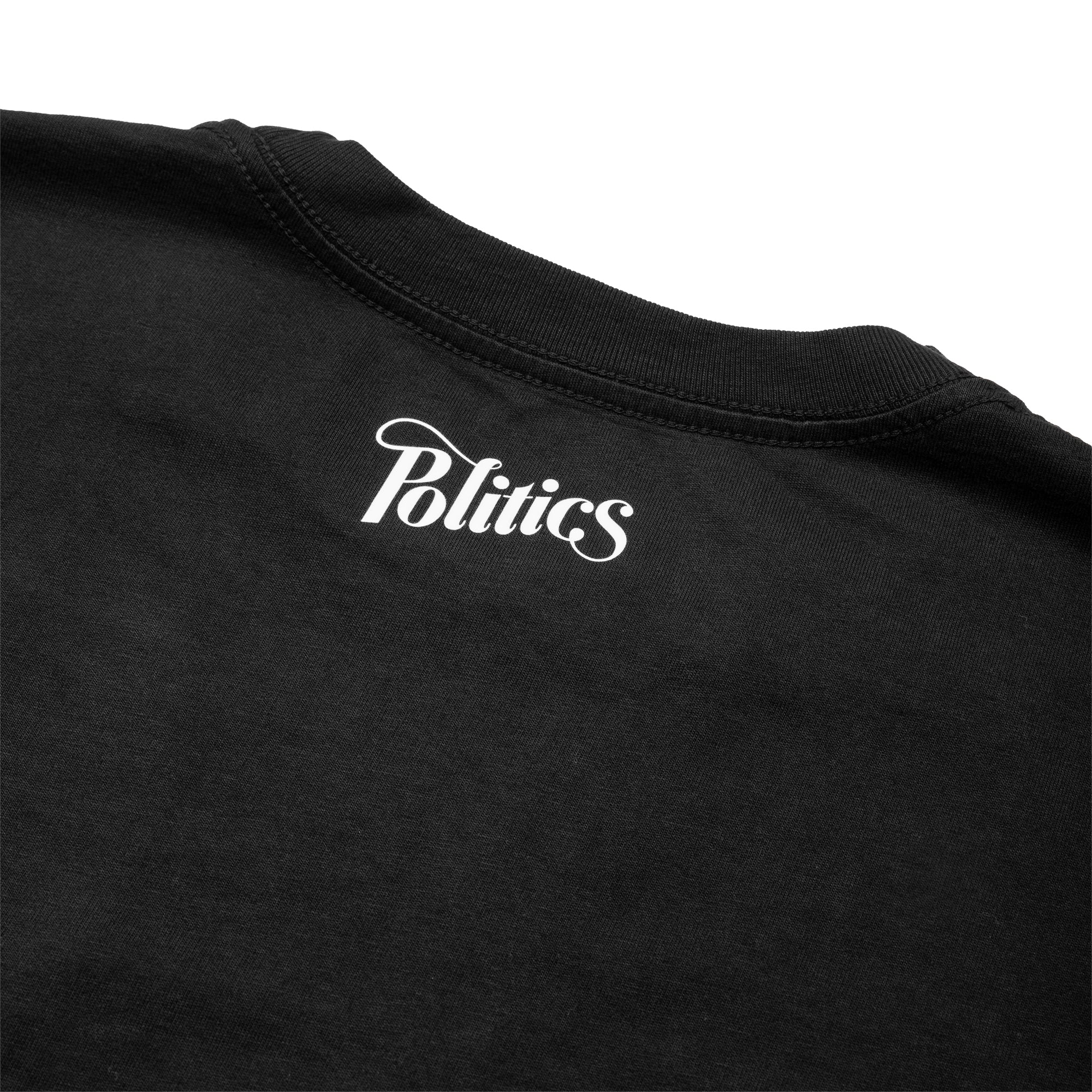 Malbon Golf Pocket Tee - Black