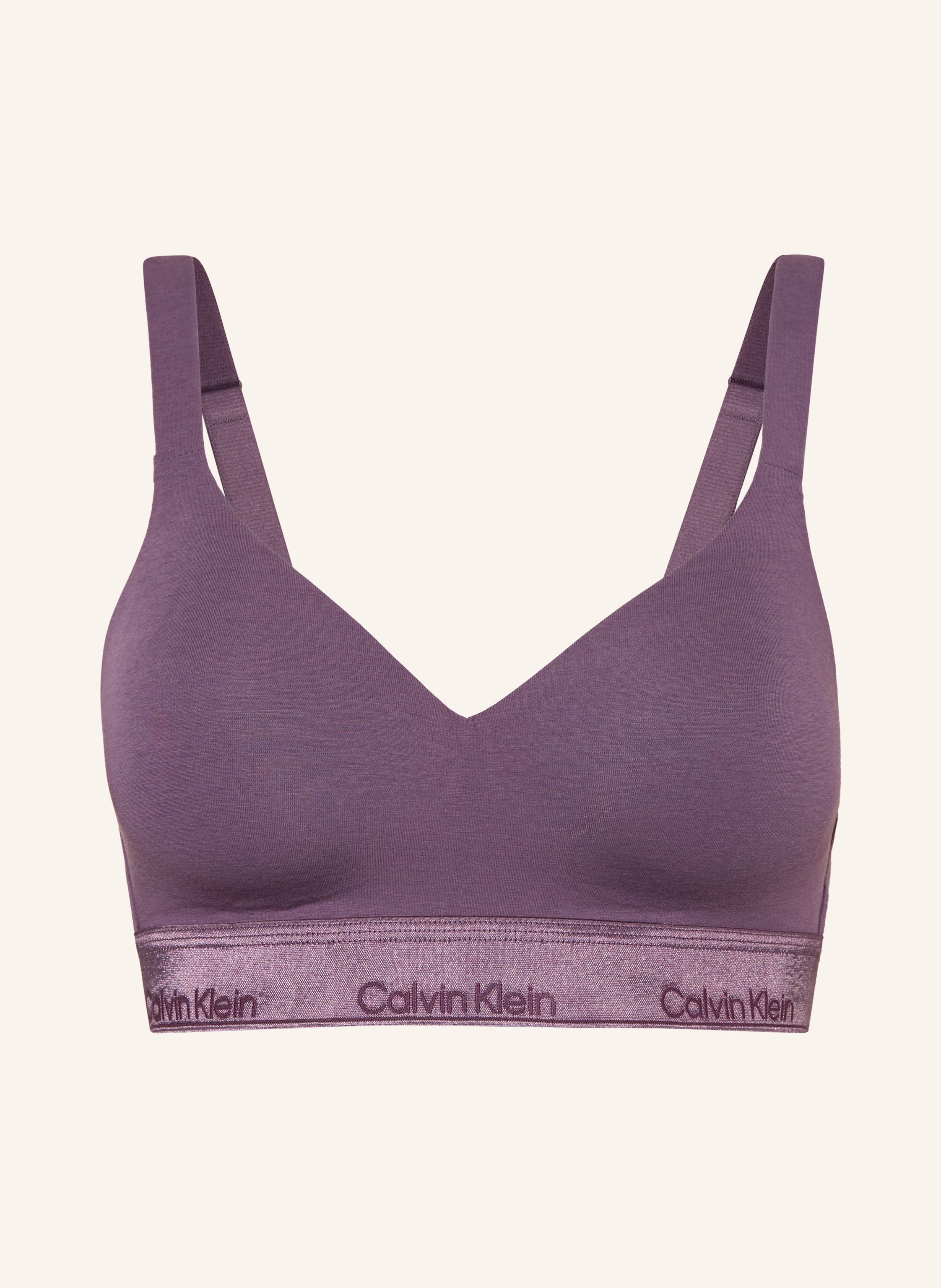 Calvin Klein Bustier ICON COTTON MODAL METALLIC