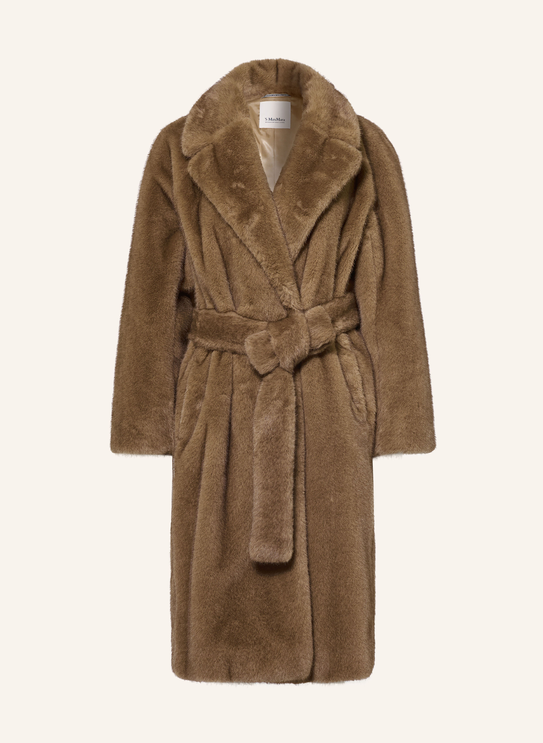 S Max Mara Kunstfell-Mantel MISS