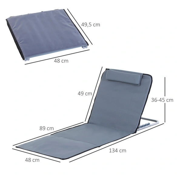 Liege, BxHxT: 134 x 45 x 134 cm, Stahl/Polyethylen/Wolle