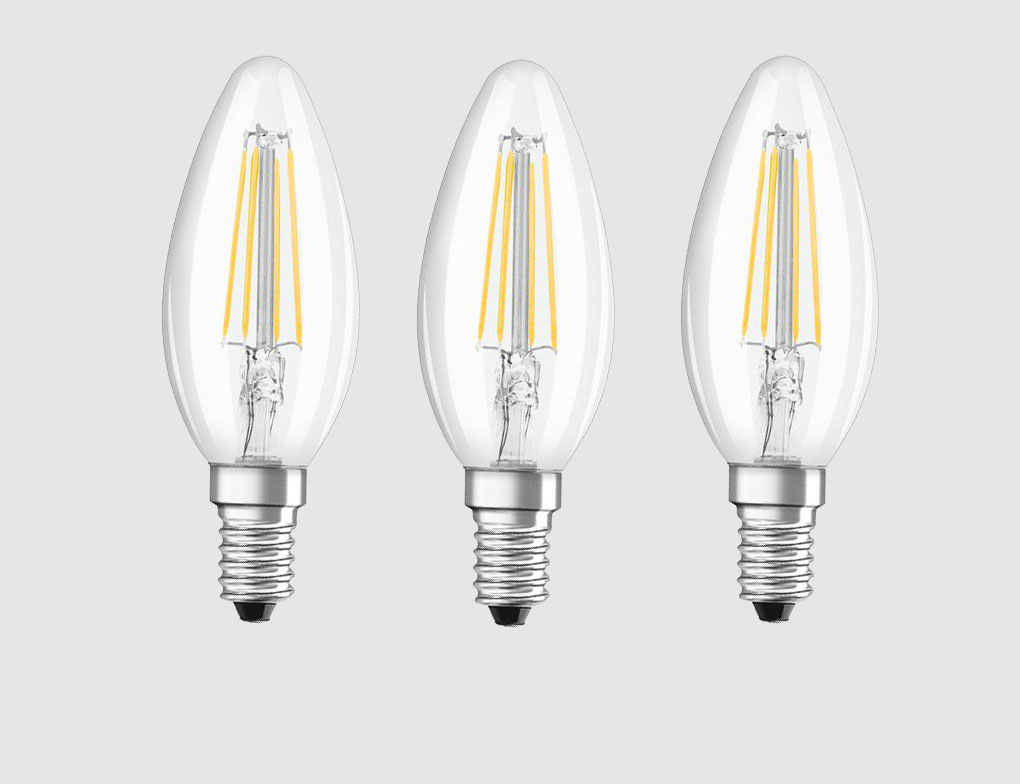 Leuchtmittel LED Filament Kerze