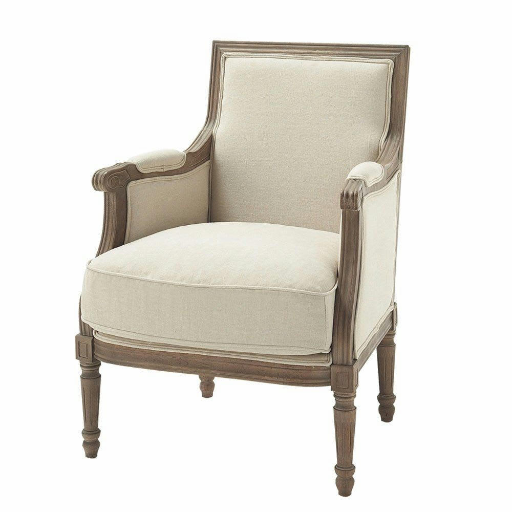 Casanova - Fauteuil en lin